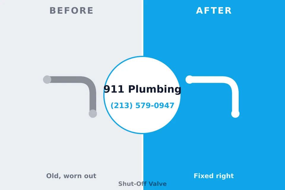 Before and after: plumbing company Beechwood Trails, OH